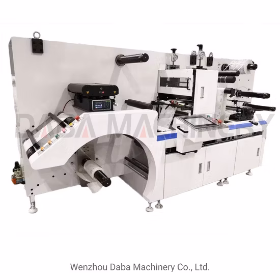 Dbgs-320 Iml Intermittent Sticker Cutter Semi Rotary Adhesive Paper Label Film Roll Slitting Sheeting/Sheet Automatic Die Cutting Machine Made in China